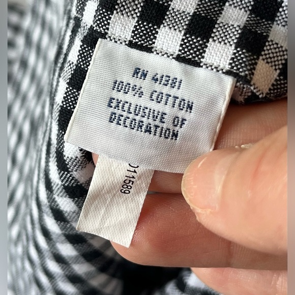 Ralph Lauren Men’s 100% Cotton Thick Black & White Plaid Button Down SIZE XL - Picture 5 of 6